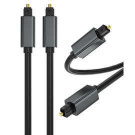 compatibles Câble Audio optique câble Fiber optique numérique Toslink 1m 5m 10m  câble Coaxial SPDIF pour amplificateurs câble de lecteur PS4 barre de son