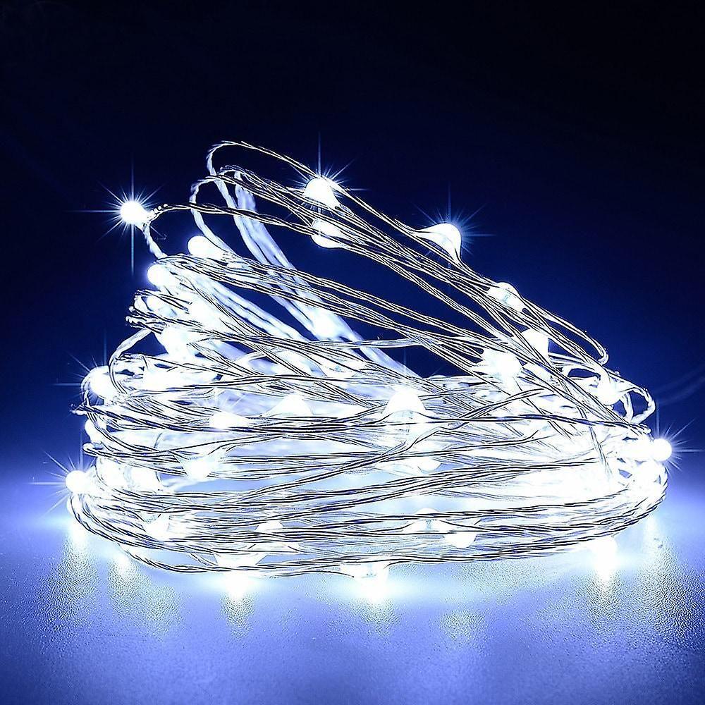 Guirlande électrique 360 LEDs - Blanc froid - scintillant