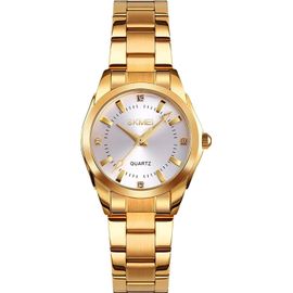 Meimieshop-Montre Femme Élégant Acier Inoxydable Montre Bracelet Femme À Quartz Analogique Etanche Minimaliste Montres Cadeau Pour Femme
