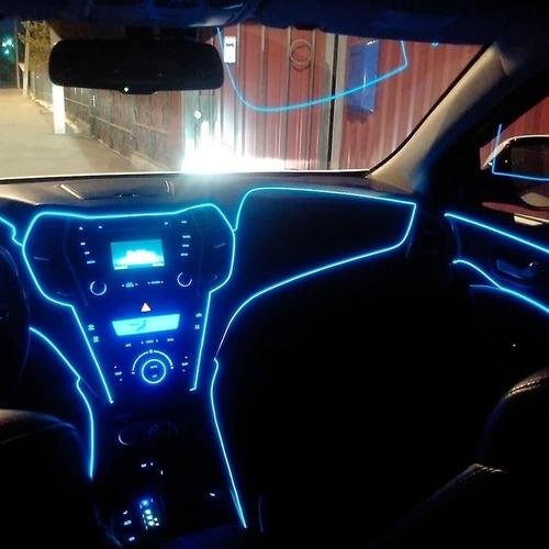 3m lumière froide de bande LED flexible pour la décoration de voiture  (lumière orange)
