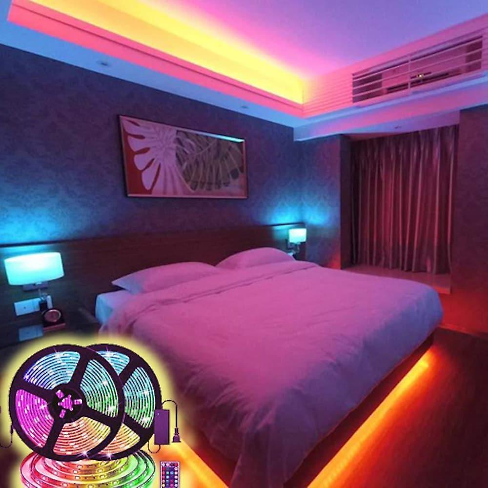 Bande Lumineuse Led Usb 10M,300 Perles Lumineuses Rgb Led Chambre