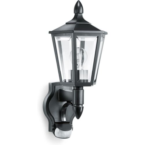 meimieshop-Luminaire Extérieur L 15 S Noir,Applique Avec Détecteur De Mouvement 180°,Portée Max. 10 M,Design Classique
