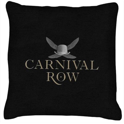 Grand Coussin De Texte Carnival Row Winged Bowler 18"X18