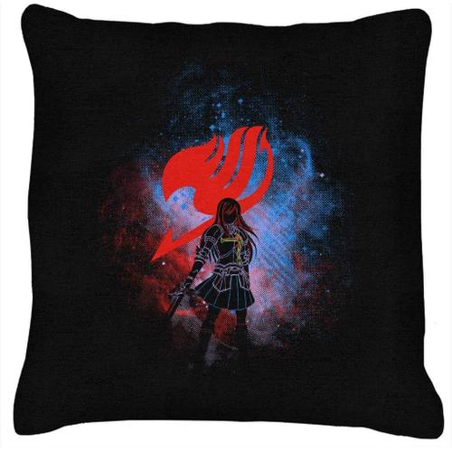 Coussin Silhouette Erza Fairy Tail 18"X18