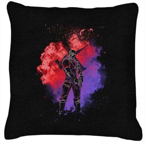 Coussin Cowboy Bebop Noir Jais 18"X18