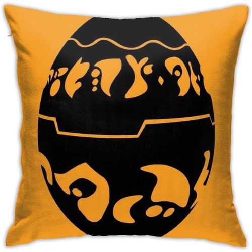 Housses De Coussin Décoratives Pour La Maison, Oreiller Noir Précurseur Orb Jak Et Daxter, Oreiller Décoratif Pour La Famille Et Les Amis, 18x18 Pouces