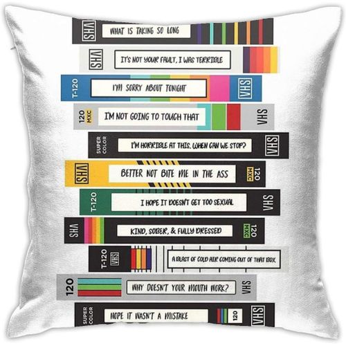 Brooklyn Nine-Nine Sex Tapes Housse De Coussin Décorative Pour Canapé Et Chambre À Coucher 45,7 X 45,7 Cm