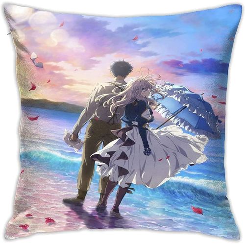 Sailor-Moon Housse De Protection D'oreiller Avec Fermeture Éclair Pour Canapé, Décoration D'extérieur, Cc247 45,7 X 45,7 Cm