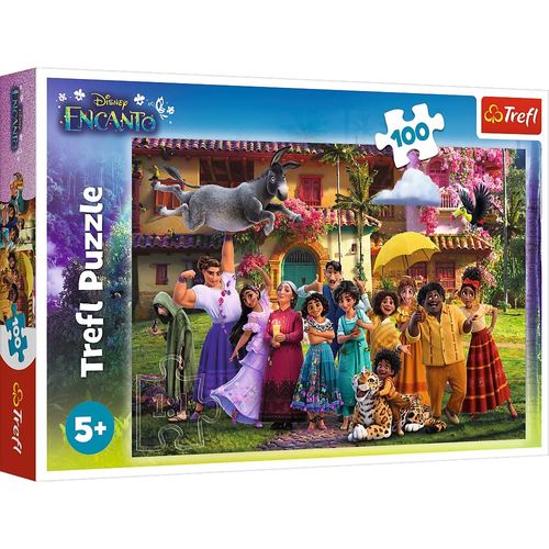 Magic Waits In Encanto Jigsaw Puzzle 100 Pieces