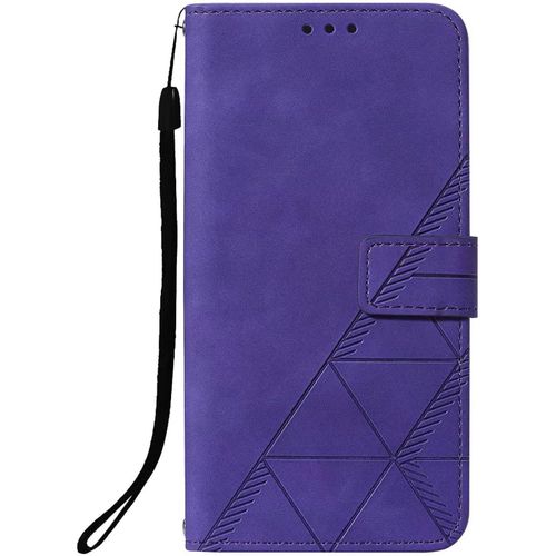 Coque Pour Honor X6, Housse En Cuir Pu Premium Portefeuille De Protection, Flip Case Premium Avec Emplacement De Cartes.(Violet)