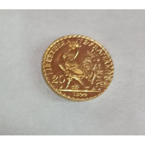 Piece 20 Centimes 1899