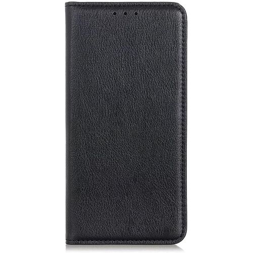 Coque Pour Honor X6, Housse En Cuir Pu Premium Portefeuille De Protection, Flip Case Premium Avec Emplacement De Cartes.(Le Noir)