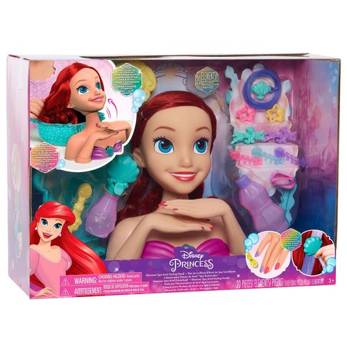 Disney Princess Disney Princesses - Tête À Coiffer Deluxe - Spa Ariel
