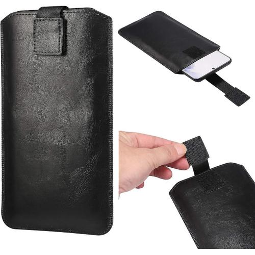 Pochette cuir ceinture pour telephone portable - petit sac en cuir