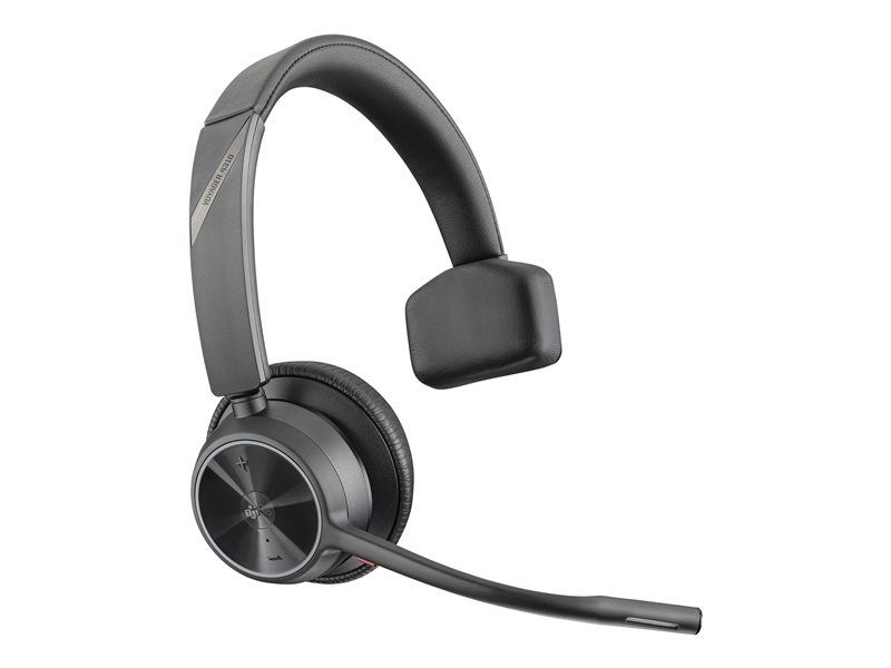 Poly Voyager 4300 UC Series 4310 - Pour Microsoft Teams - micro-casque - sur-oreille - Bluetooth - sans fil - USB-C - Certifié pour Microsoft Teams