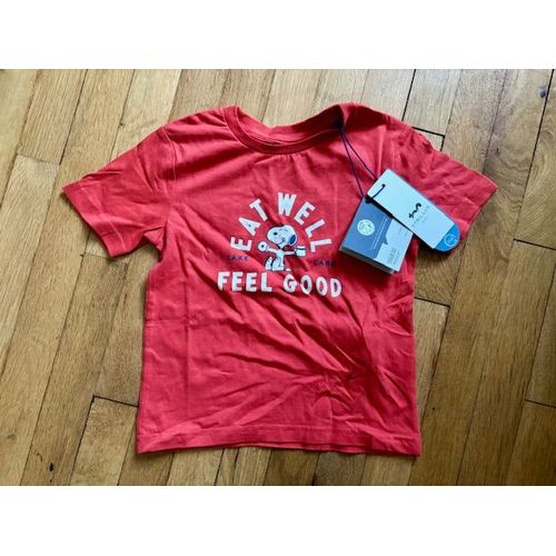 T-Shirt Coton Bio Cyrillus X Peanuts(Tm) Collection Snoopy (Cyrillus)