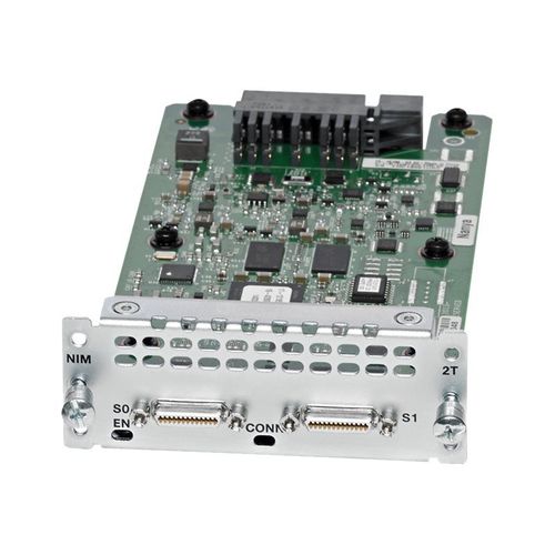 Cisco WAN Network Interface Module - Adaptateur série - RS-232/449/530/V.35/X.21 x 2
