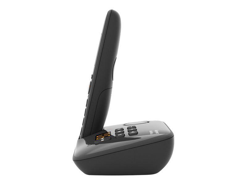Gigaset Comfort 550 Duo téléphone DECT sans fil, 1 combiné supplémentaire,  noir sur