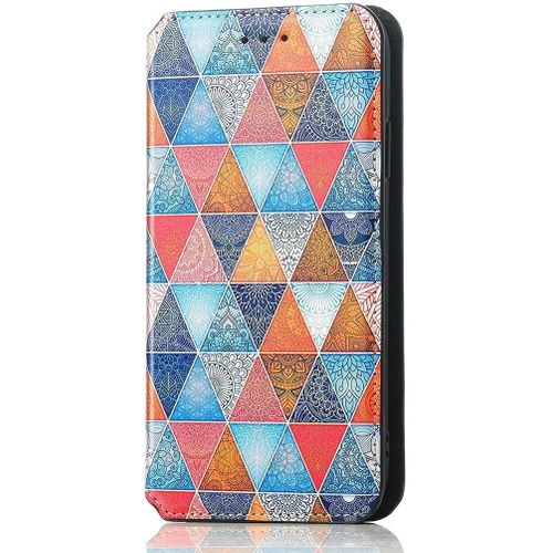 Coque Pour Honor X6 / Honor X8 5g / Honor 70 Lite Etui Portefeuille, Elegant En Motifs Colores Antichoc Cuir Pu Flip Case, Protection Housse Avec Carte Fentes/Stand - Mandala Colore