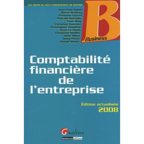 Comptabilité Financière De L'entreprise