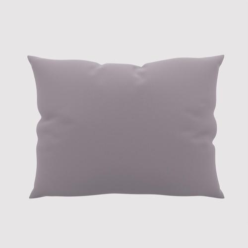 Taie D'oreiller Unie 50x70 Cm Zzz Gris