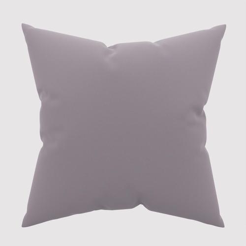 Taie D'oreiller Unie 63x63 Cm Zzz Gris