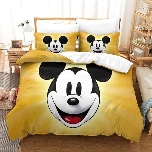Ensemble De Literie Disney, Housse De Couette, Dessin Anim¿¿, Film, D¿¿Coration Pour La Maison, Chambre ¿¿ Coucher, Couvre-Lit, 1 Taie D'oreiller