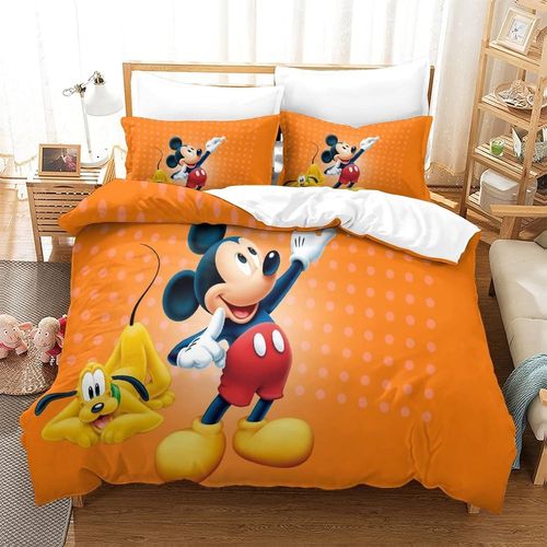 Ensemble De Literie Disney Ensemble De Housse De Couette Dessin Anim¿¿ Film Housse De Couette D¿¿Cor Pour La Maison Chambre Couvre-Lit Housse 2 Taie D'oreiller 3 Pi¿¿Ces
