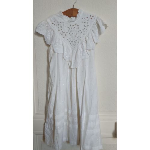Robe D&#39;Été Blanche &#34; Rendery &#34; ( René Derhy Enfants ) Taille 6 Ans Idée Cadeau
