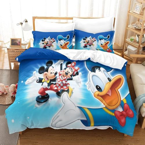 Housse De Couette Disney, Ensemble De Literie, Dessin Anim¿¿, Film, Housse De Couette Pour Gar?Ons Et Filles, Couvre-Lit Avec 2 Taies D'oreiller