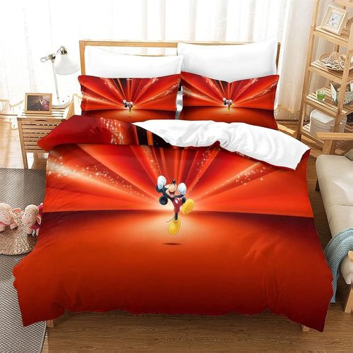 Housse De Couette Disney, Ensemble De Literie, Dessin Anim¿¿, Film, Housse De Couette Pour Gar?Ons Et Filles, Couvre-Lit Avec 2 Taies D'oreiller