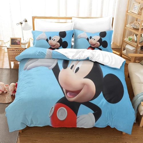 Ensemble De Literie Disney Ensemble De Housse De Couette Dessin Anim¿¿ Film Housse De Couette D¿¿Cor Pour La Maison Chambre Couvre-Lit Housse 2 Taie D'oreiller 3 Pi¿¿Ces