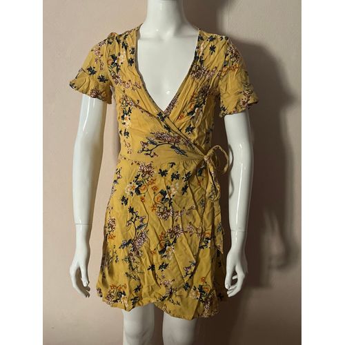 Tunique Moutarde Et Multicolore Taille S - Pull & Bear