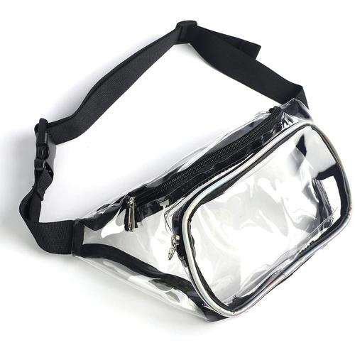 Sac hotsell ceinture transparent