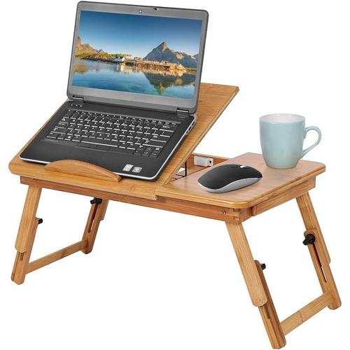 Support de table pour ordinateur portable pour lit, bureau