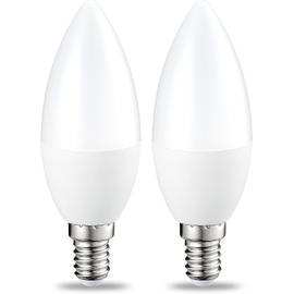 Ampoule incandescent, tube E14, 85lm = 15W, blanc chaud, OSRAM