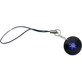 Asas456-Disque Vinyle Plaque Pendentif Pour Téléphone Mobile Lp Pendentif Bleu Pendentif Bijoux Faits À La Main I Porte-Clé Porte-Clés