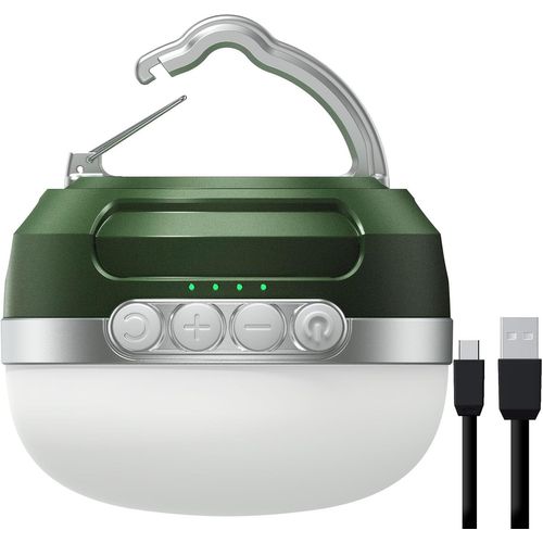Asas456-Lanterne Camping Rechargeable 8400mah,Led Lampe Camping Avec Changement De Couleur Rvb,5 Modes D'éclairage,Gradation Progressive,Étanche Et Aimant Puissante Pour Pêche,Randonnée D'urgence