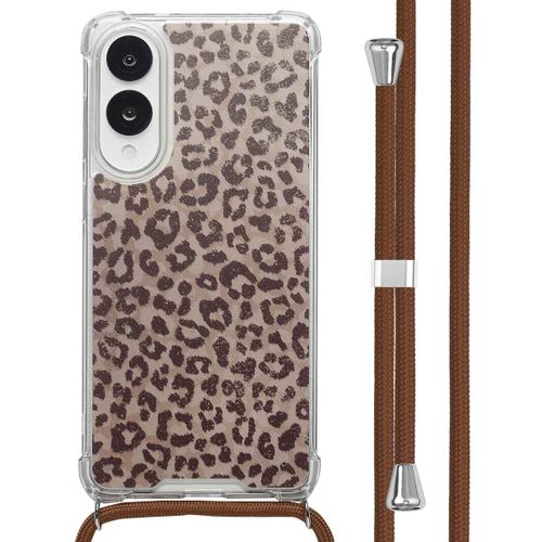 Imoshion Coque Design Avec Cordon Samsung Galaxy S25 Edge Leopard Mood