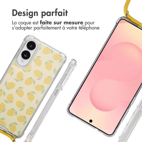 Imoshion Coque Design Avec Cordon Samsung Galaxy S25 Edge Citrus Dream