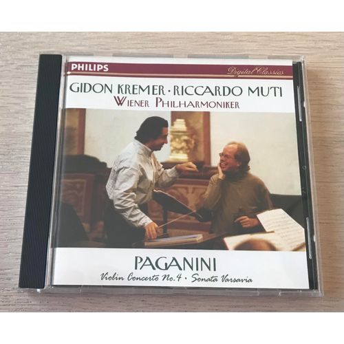 Paganini, Gidon Kremer, Riccardo Muti, Wiener Philharmoniker - Violon Concerto N° 4 . Sonata Varsavia