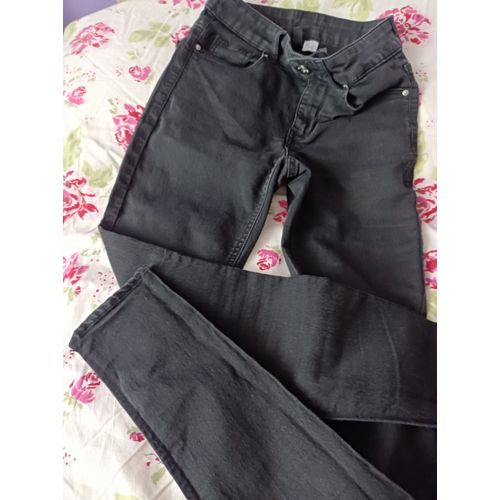 Pantalon Ajusté Noir
