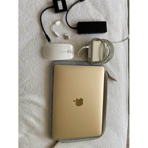 Apple MacBook 12" Intel Core M - Ram 8 Go - DD 250 Go - Gold