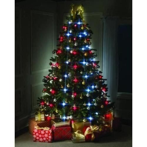 Guirlande Electrique Tree Dazzler À Led 48 Boules Multicolores,Guirlande Lumineuse Pour Sapin De Noël,Décoration De Noël