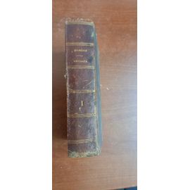 L'odyssée D'homère Avec Des Remarques Par P.J. Bitaubé. Volume Premier Seul Contenant Le Tome 1 Et Le Tome 2 (Douze Premiers Chants). 1833.