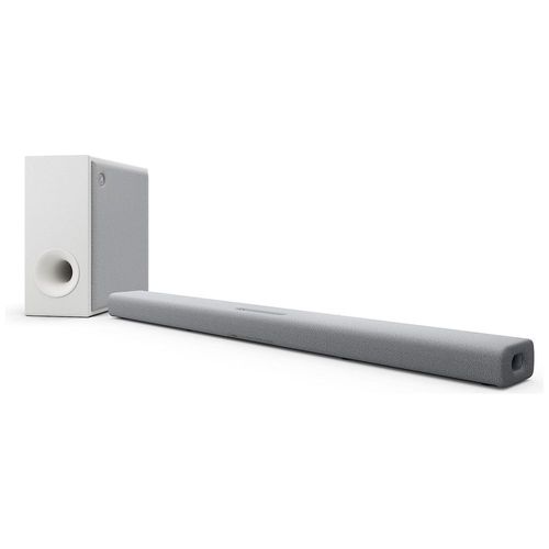 Yamaha True X-Bar 50A, Barre de son avec Subwoofer sans fil, Gris