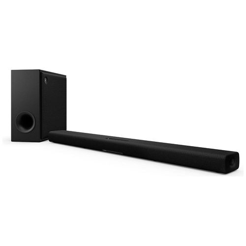Yamaha True X-Bar 50A, Barre de son avec Subwoofer sans fil, Noir