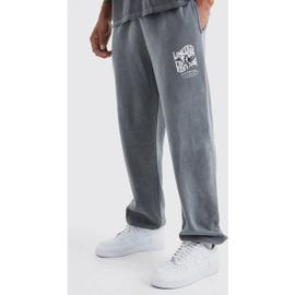 Jogging gris oversize homme hot sale