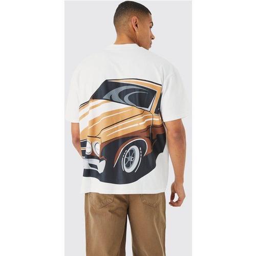 T-shirt oversize imprimé voiture