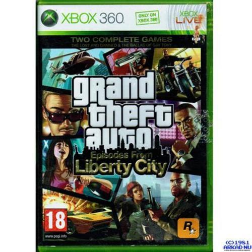 Exclusif Xbox 360 2 Jeux Complets Thé Lost And Damned & Thé Balad Of Gay Tony - Grand Theft Auto Épisodes From Liberty City Xbox Live Microsoft Pal